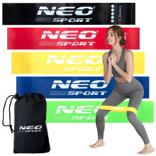 Set mit Trainingsbändern NS-959 Neo-Sport, 5-tlg