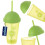 Becher mit Deckel und Strohhalm für Smoothies und Eistee 6