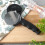 Nóż do pizzy stalowy okrągły 20 cm 2