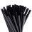 Wiederverwendbare schwarze Strohhalme aus Polypropylen, 50er-Pack 7