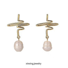 Earrings, Women's Earrings, Pearl Earrings, Gold Earrings Chumian