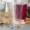 Drei hohe Gläser 270 ml - dickes, transparentes Glas 4