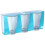 Drei hohe Gläser 270 ml - dickes, transparentes Glas 7