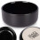 Schwarze Steingutschüssel, 150 ml - perfekt für Dips und Snacks 9