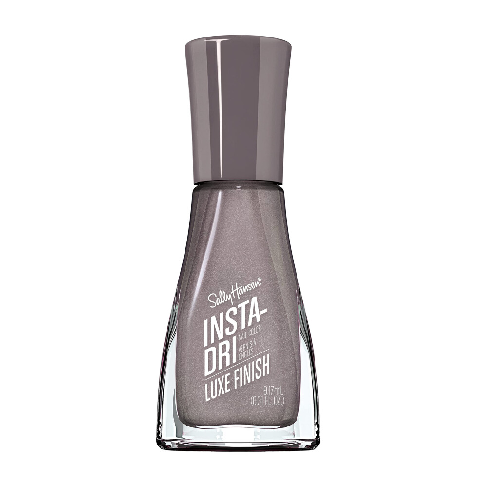 Sally Hansen Insta-Dri Nail Polish  Luxe Finish Collection  Extrava-grey  0.31 fl oz