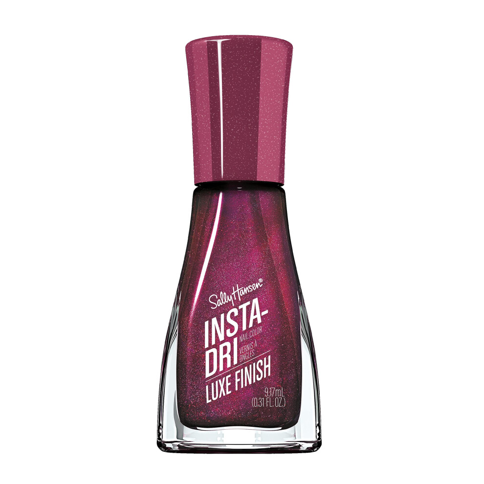 Sally Hansen Insta-Dri Nail Polish  Luxe Finish Collection  The Queens Velvet  0.31 fl oz