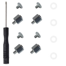 1set M.2 Ssd Screw Kit Ngff Nvme Ssd Standoff Mounting M.2 Ngff/nvme Screw Set Stand Off Screw Hex