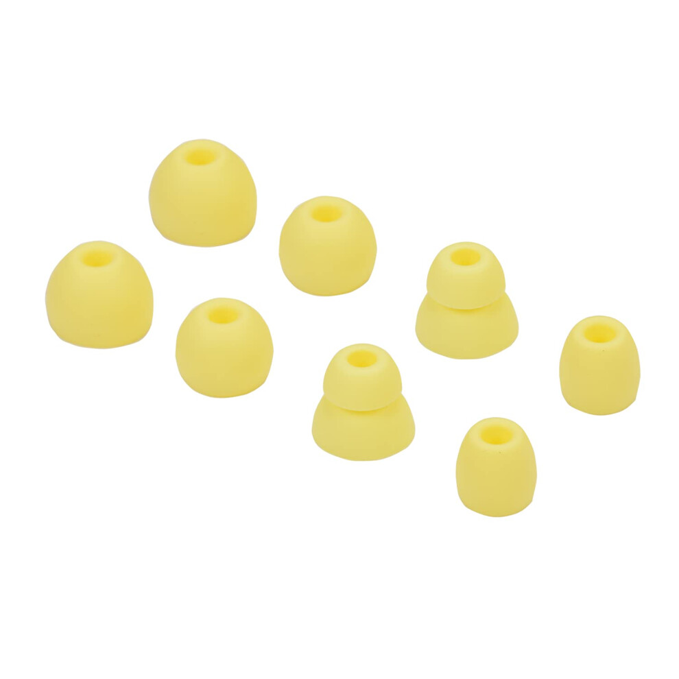 Replacement Eartips Silicone Earbuds Buds Set For Powerbeats Pro Beats Wireless Earphone Headphones 4 Pair (Yellow) Yellow 783103967950