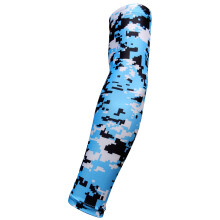 Sports Farm Hellblau Schwarz Digital Camo Armmanschette (Klein)