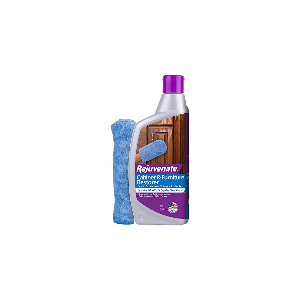 Rejuvenate Cabinet & Furniture Restorer Fills in Scratches Seals and Protects Cabinetry  Furniture  Wall Paneling