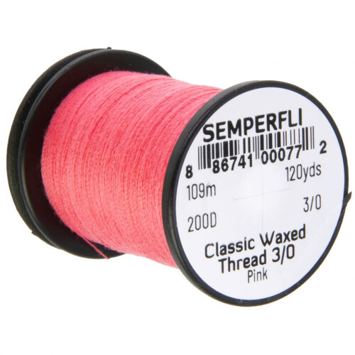 Semperfli Classic vaxad trd 3/0 Rosa