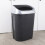 50L Dustbin with Swivel Lid in Durable Black Material 6