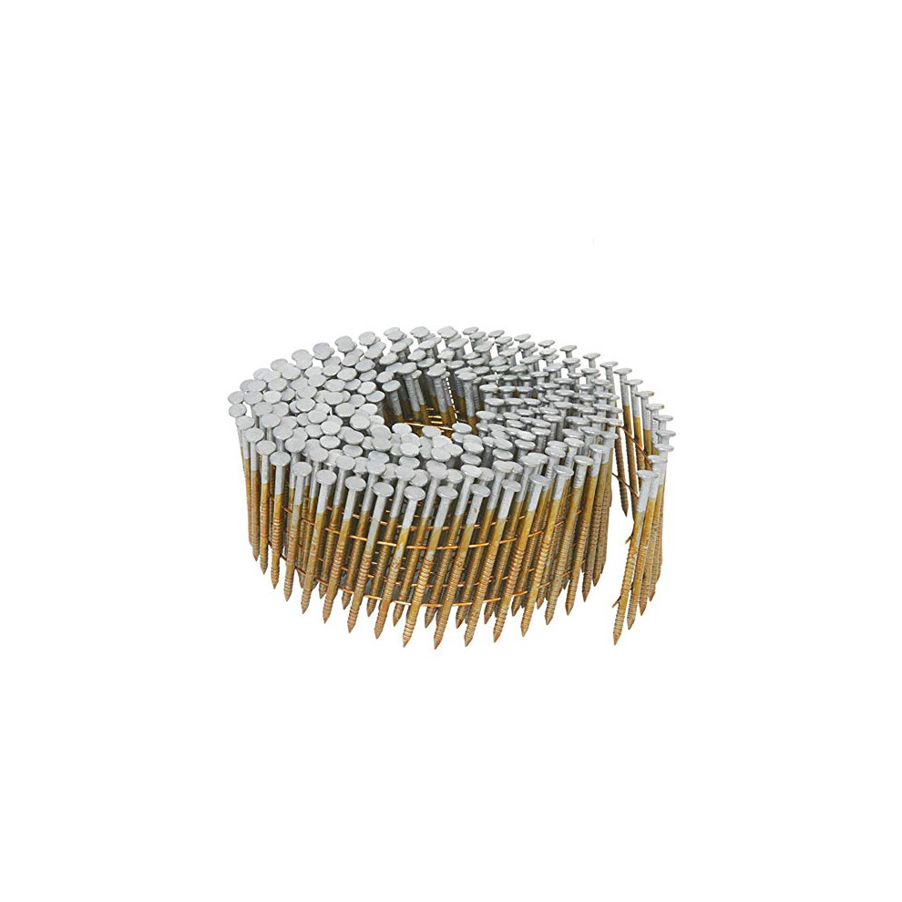 Metabo HPT Siding Nails | 1-1/4-Inch x .092-Inch | Collated Wire Coil | Full RoundHead | Ring Shank | Hot-Dipped Galvanized | 3600 Count | 13361HPT