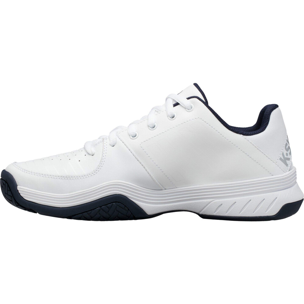 K-Swiss Men's Court Express Tennis Shoe  White/Navy  10 M