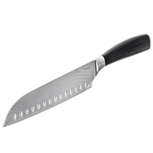 Nóż Santoku stalowy DAMASCUS 31 cm 2