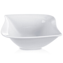 Weiße Porzellanschale 300 ml - Perfekt für Dip-Saucen und Snacks