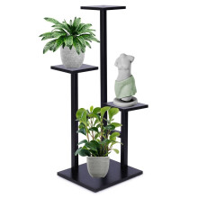 Metall-Blumenständer mit 4 Ebenen, Industrie-Stil
