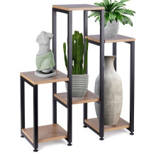 Metall-Blumenständer mit 6 Ebenen, Industrie-Stil