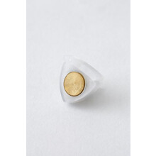 Professional Model Menuhin Shield Type Violin Viola Mute (White)