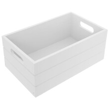 Elegante weiße Aufbewahrungsbox für alle Artikel