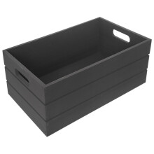 Elegante schwarze Aufbewahrungsbox für alle Ihre Gegenstände