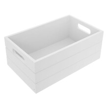 Elegante und praktische weiße Aufbewahrungsbox für alle Gegenstände