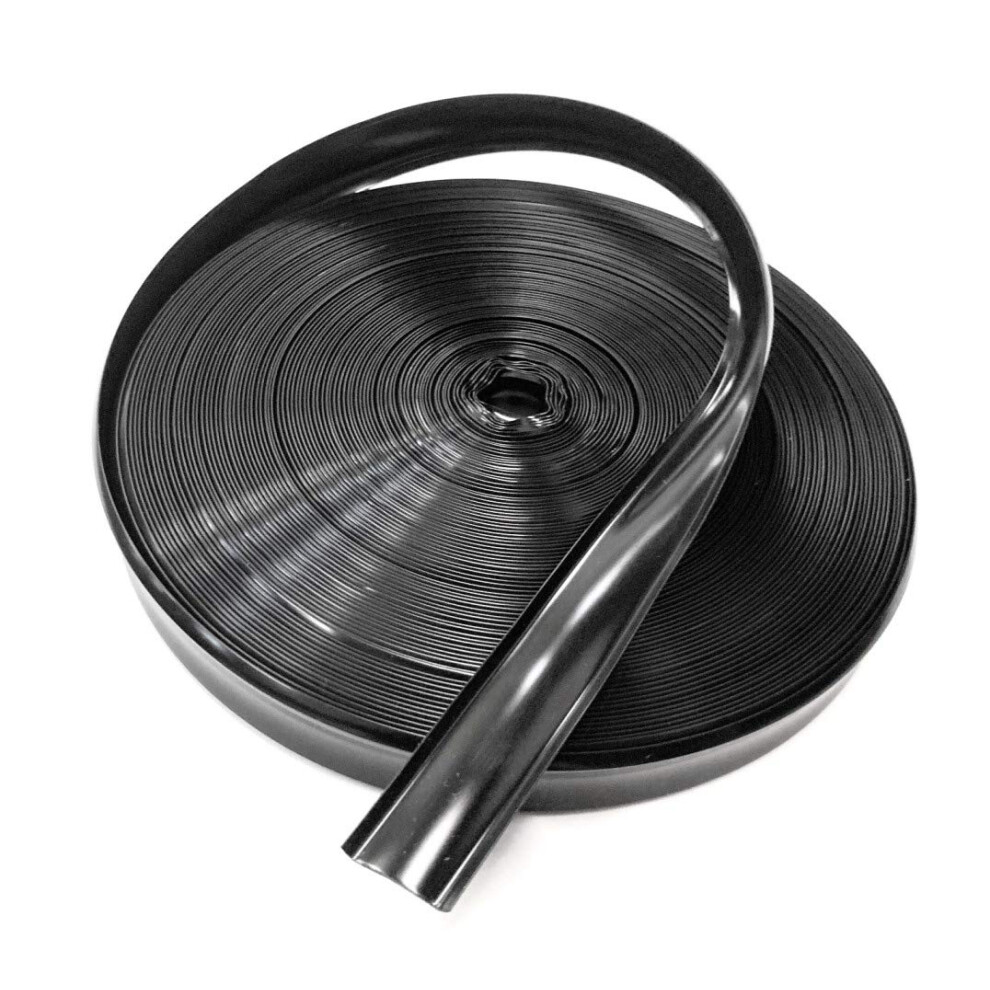 Vinyl 7/8"""" Insert Molding Trim Screw Cover Rv Camper Travel Trailer (35 Ft ) Black 605941832477