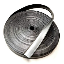 Silver Vinyl 7/8"""" Insert Molding Trim Screw Cover RV Camper Travel Trailer (35 ft Silver)