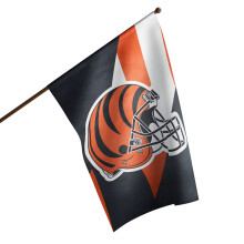 FOCO Cincinnati Bengals NFL Helmets Vertikales Flaggenbanner