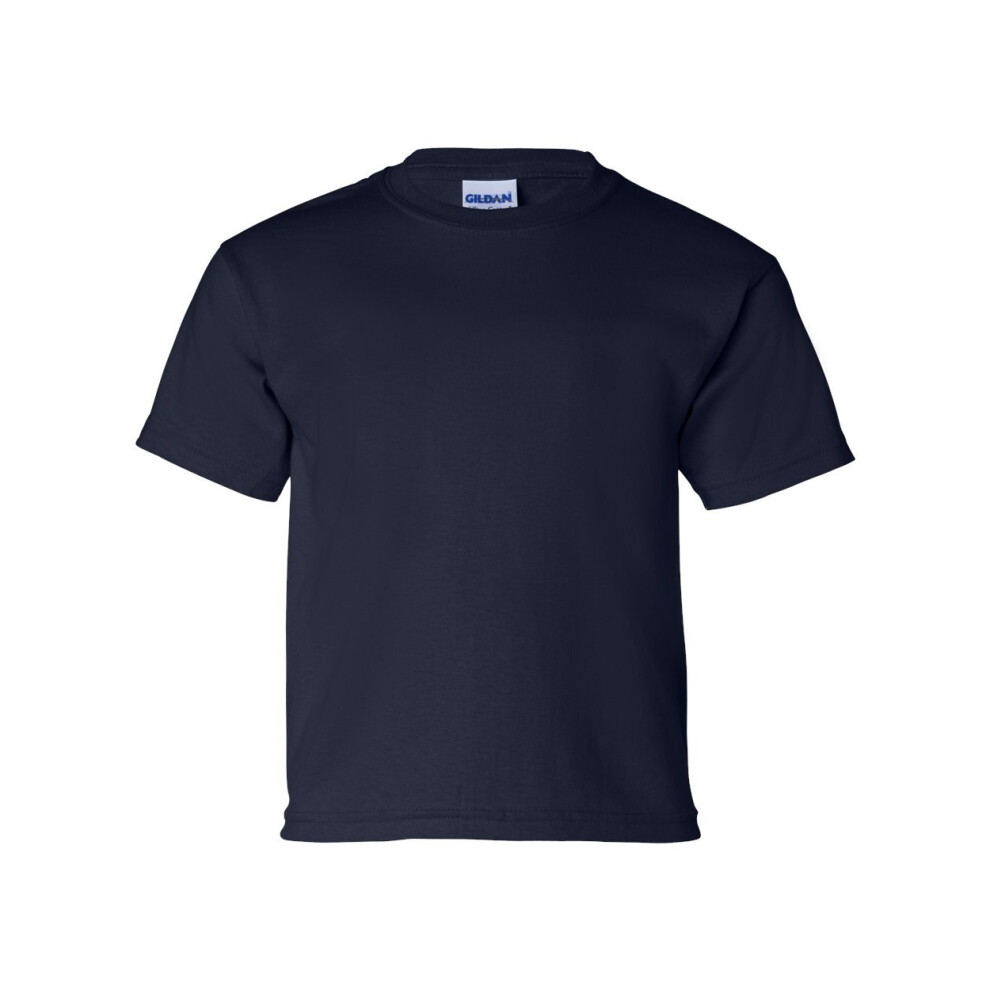 Gildan Youth Ultra Cotton T-Shirt  Style G2000B  2-Pack  Navy  Small