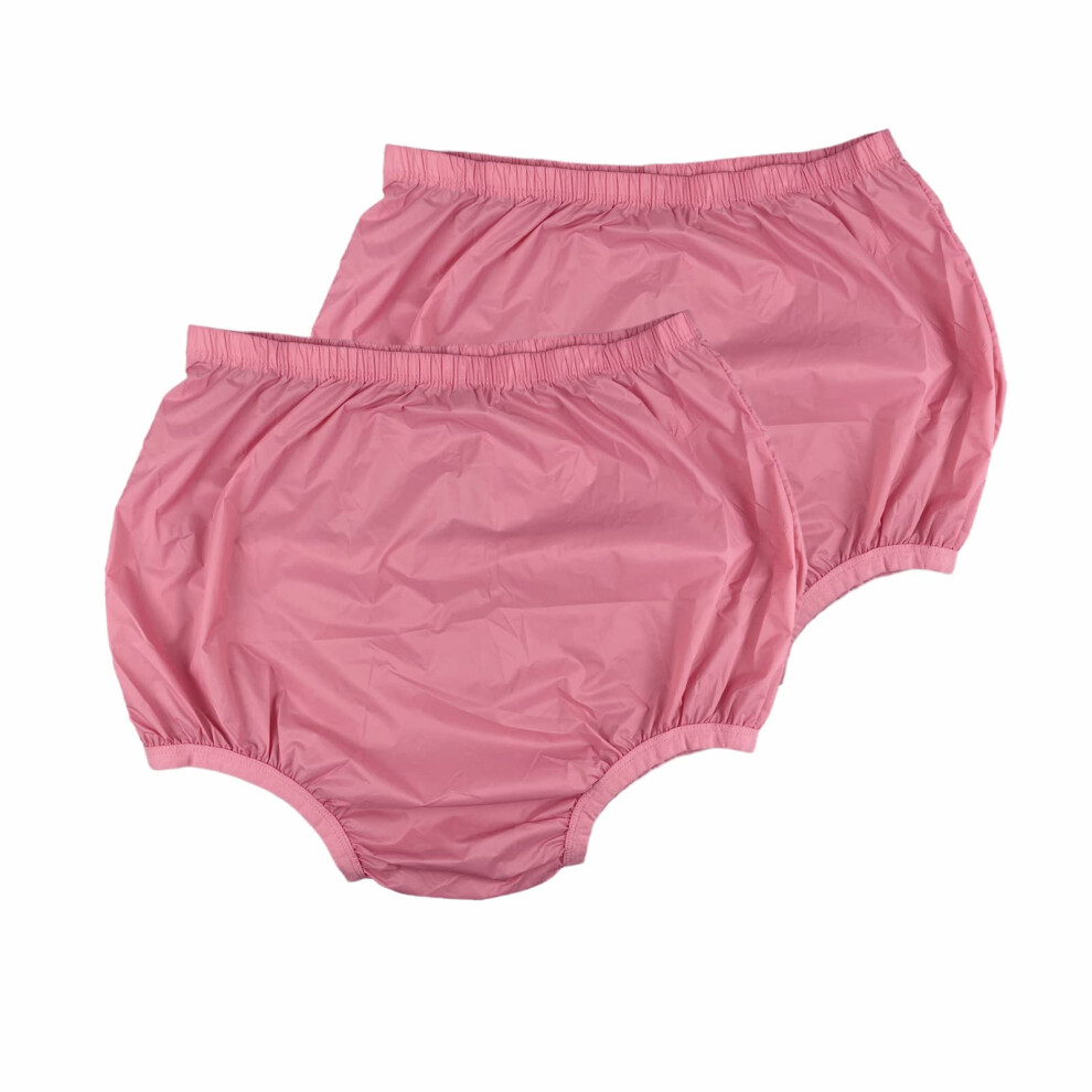 Sous-V Tements Anti-Fuites Pour Femmes, Lavables, Silencieux, R Utilisables, Couvre-Couches Pour Adultes, Couvre-Pantalons En Plastique Rose, Uni-image