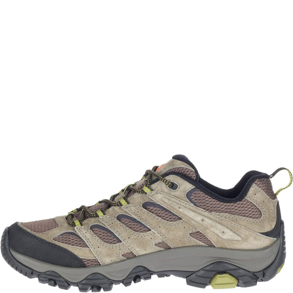 Merrell Mens Moab 3 Hiking Shoe  Walnut Moss  8 Wide