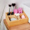 Make-up-Organizer mit sieben Fächern aus stilvollem Bambus 2