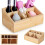 Make-up-Organizer mit sieben Fächern aus stilvollem Bambus 6