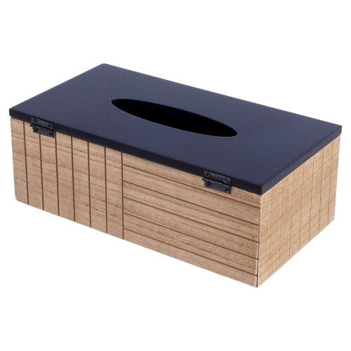 Trendy designter MDF-Papierhalter für Taschentücher 2