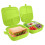 Zweiteilige Lunchbox mit Deckel und geteiltem Behälter 5