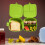 Zweiteilige Lunchbox mit Deckel und geteiltem Behälter 4