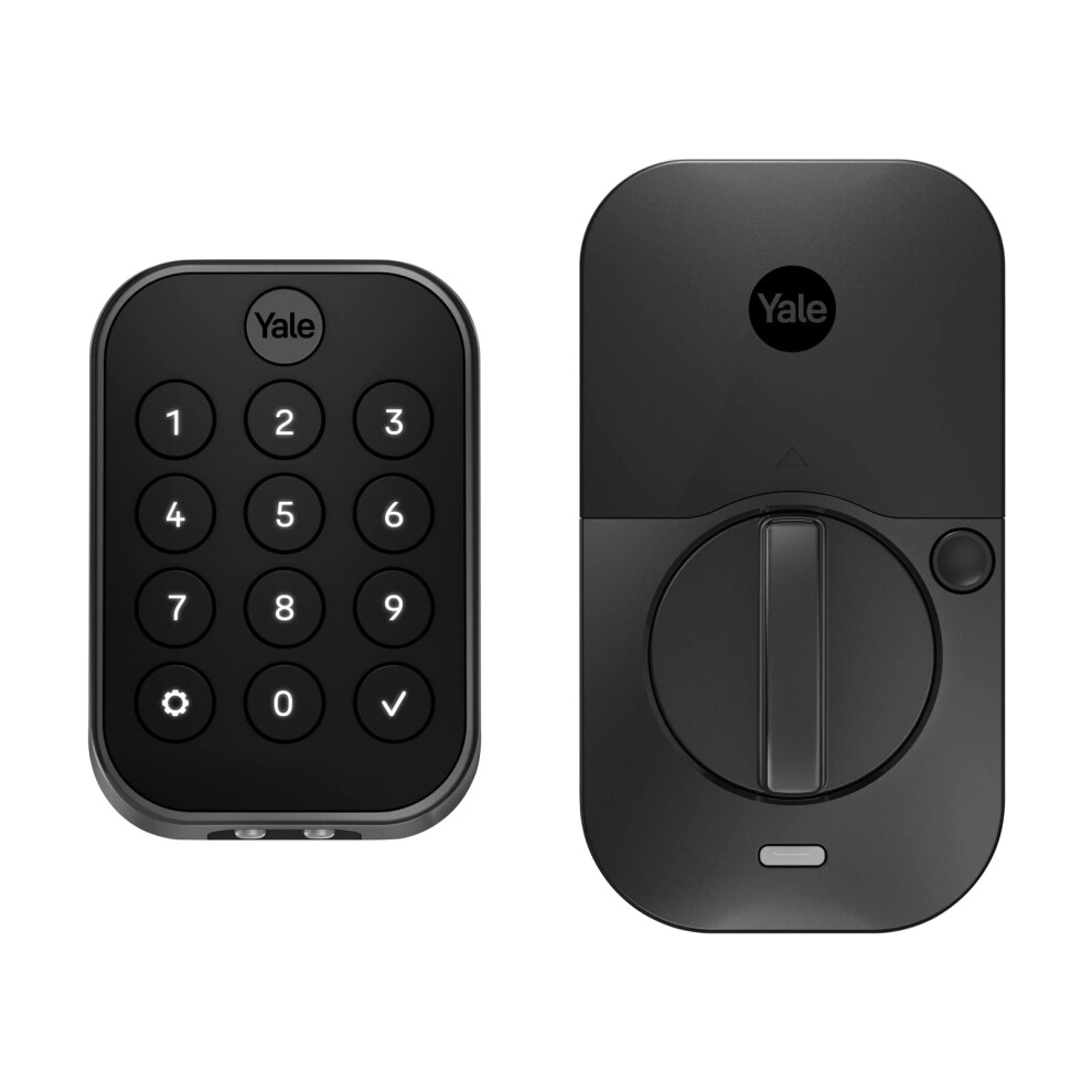 Yale Assure Lock 2 Key-Free Keypad with Wi-Fi in Black Suede