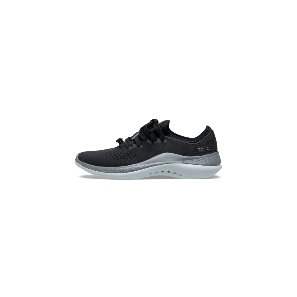 crocs Womens LiteRide 360 Pacer Sneakers  BlackSlate grey  7