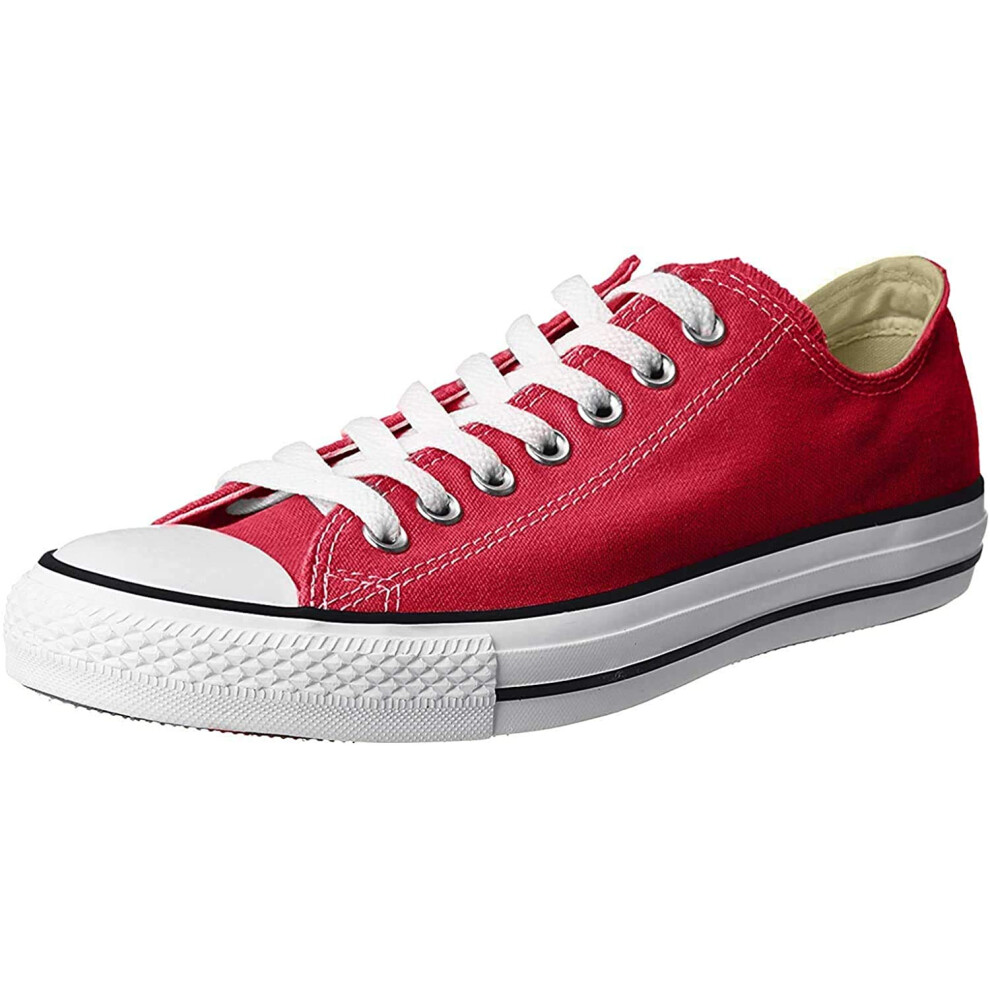 converse Unisex chuck Taylor All Star Ox Basketball Shoe Red 75 B(M) US Women  55 D(M) US Men