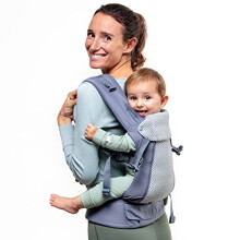 Beco gemini cool Baby carrier Newborn to Toddler - All Positions Baby Body carrier Baby Hiking carrier Backpack Front carrier with Adjustable Seat