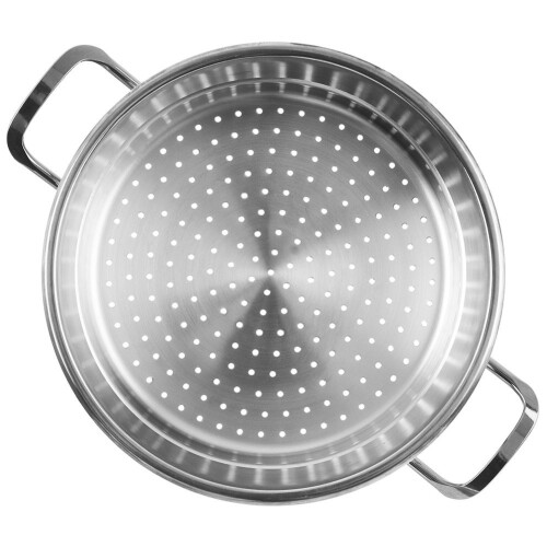 Edelstahl-Dämpfeinsatz für 24 cm Töpfe 2