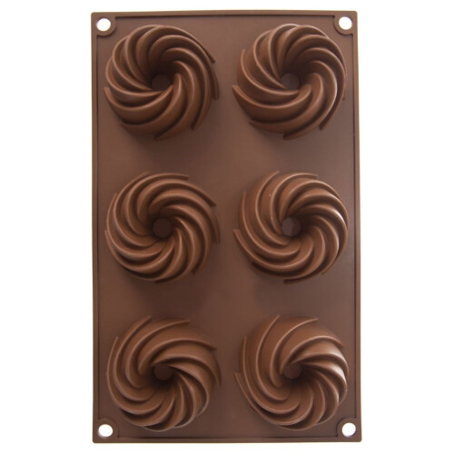 Leichte und flexible Silikonformen zum Muffinbacken 2
