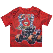 Monster Jam Zombie T-Shirt für Kleinkinder Rot 2T