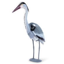 Gartenfigur Reiher, 72 cm hoch, hochwertig
