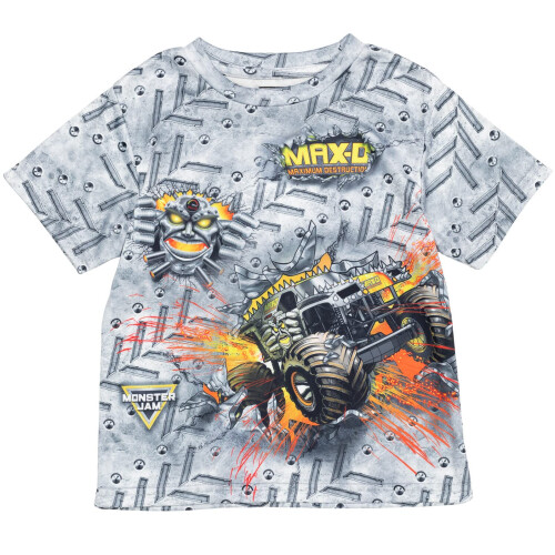 Monster Jam Monster Jam Maximum Destruction T-Shirt Grau 10-12
