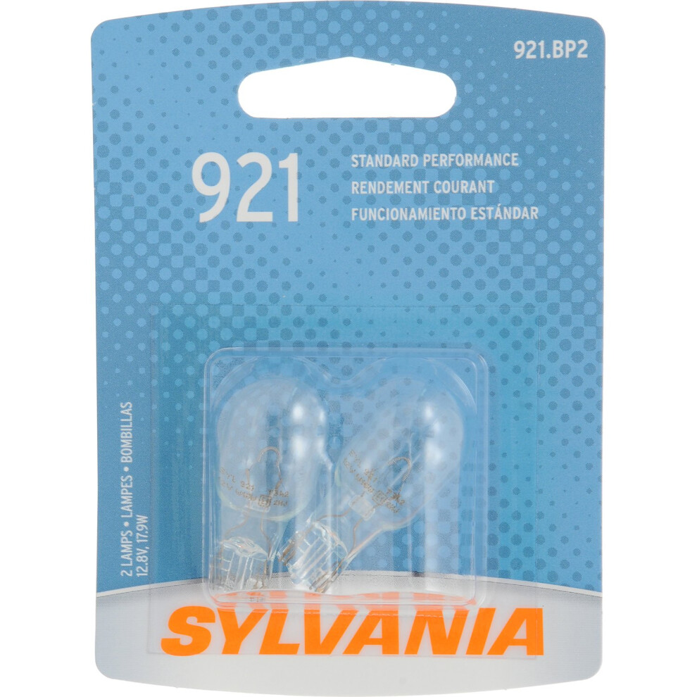 SYLVANIA 921 Basic Miniature Bulb  (Contains 2 Bulbs) (921.BP2)