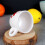 White Ceramic Espresso Cup with Red Hearts - Dishwasher safe 7