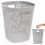 Büroabfalleimer 12,5 l mit Griff und belüftetem Design 6