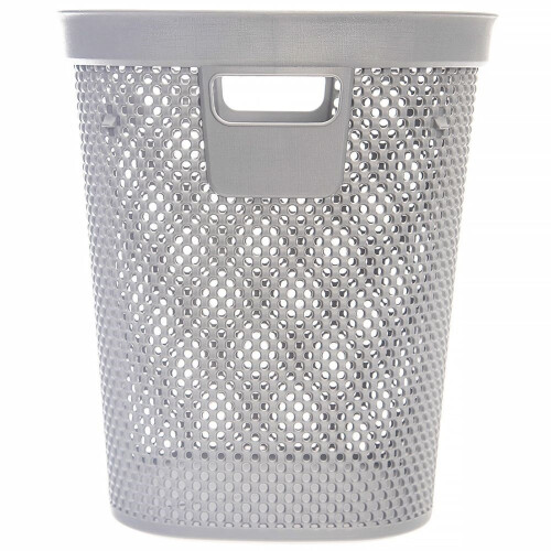 Büroabfalleimer 12,5 l mit Griff und belüftetem Design 2